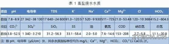 研究：石油化工高盐废水处理及零排放回用 - 环保之家 