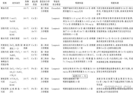 进展：污泥生物炭吸附水中重金属主要机制及影响 - 环保之家 