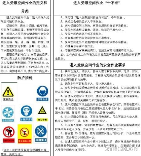 聊聊：有限空间作业作业许可证及进入流程 - 环保之家 